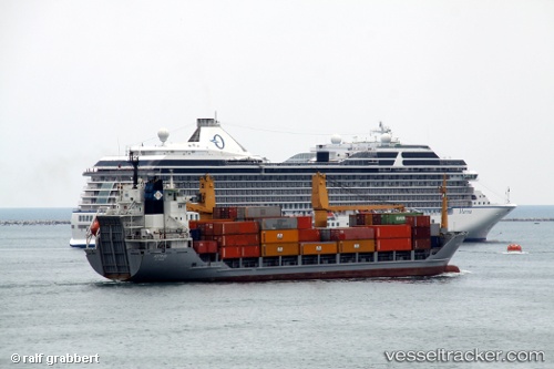 vessel Span Asia 7 IMO: 8405036, Deck Cargo Ship
