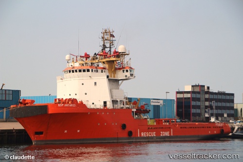 vessel GSP ANTARES IMO: 8406482, Offshore Tug/Supply Ship