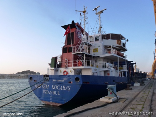 vessel MERYEM K IMO: 8408428, General Cargo Ship