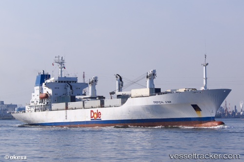 vessel Mv Tropical Star IMO: 8408894, Refrigerated Cargo Ship
