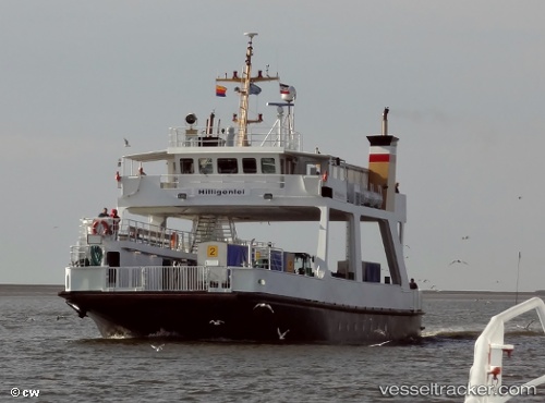 vessel Hilligenlei IMO: 8411217, Passenger Ro Ro Cargo Ship

