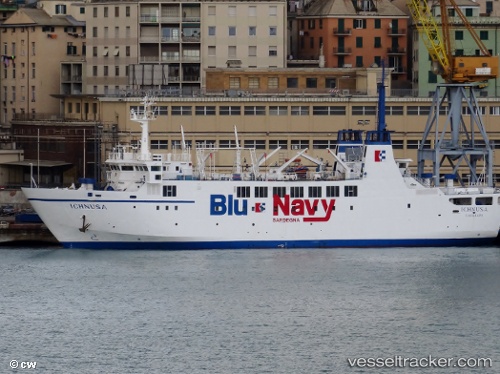 vessel Ichnusa IMO: 8412871, Passenger Ro Ro Cargo Ship
