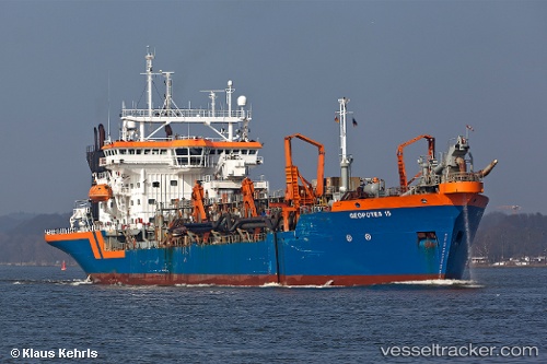 vessel Geopotes 15 IMO: 8414790, Hopper Dredger
