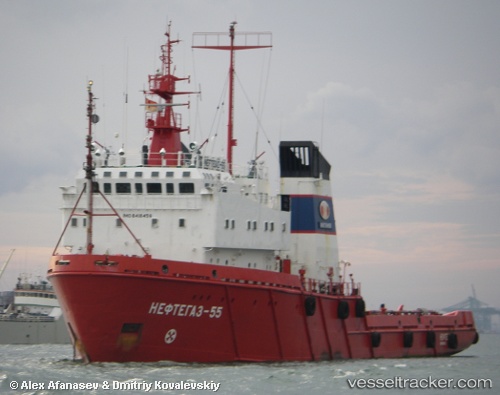 vessel Neftegaz 55 IMO: 8418459, Offshore Tug Supply Ship
