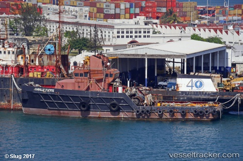 vessel CABALLO FUERTE IMO: 8418760, Anchor Hoy