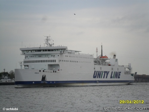 vessel 'WOLIN' IMO: 8420842, 