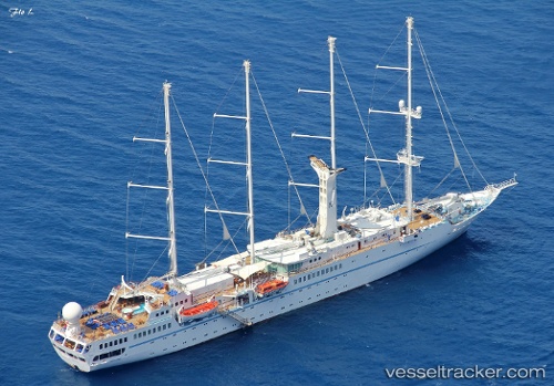 vessel Wind Star IMO: 8420878, Cruise Ship
