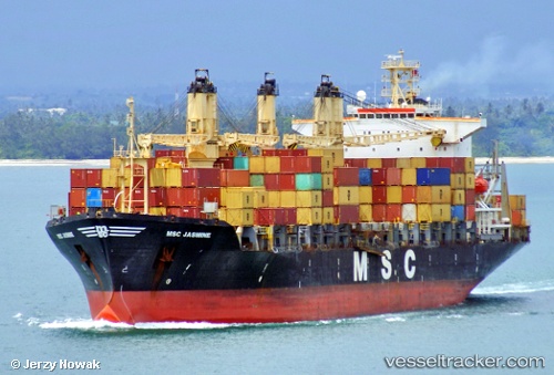 vessel Msc Jasmine IMO: 8420907, Container Ship
