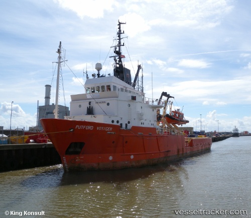vessel Putford Voyager IMO: 8421626, Offshore Tug Supply Ship
