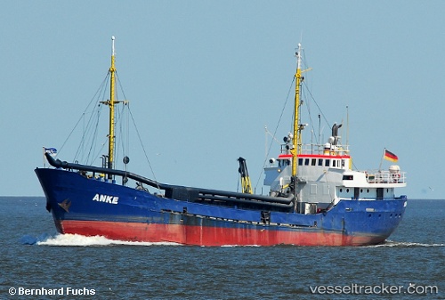 vessel Anke IMO: 8423894, Dredger
