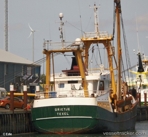 vessel Tx14 Grietje IMO: 8432223, Fishing Vessel
