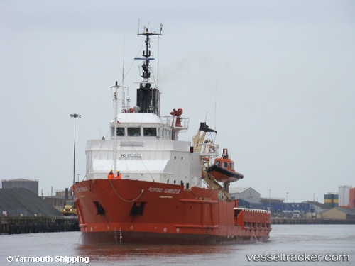 vessel Putford Terminator IMO: 8501505, Offshore Tug Supply Ship
