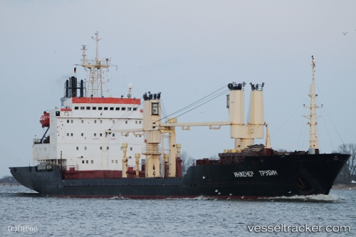 vessel INZHENER TRUBIN IMO: 8502080, General Cargo