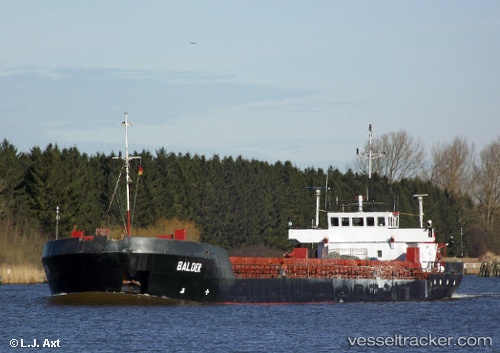 vessel Balder IMO: 8505549, Deck Cargo Ship
