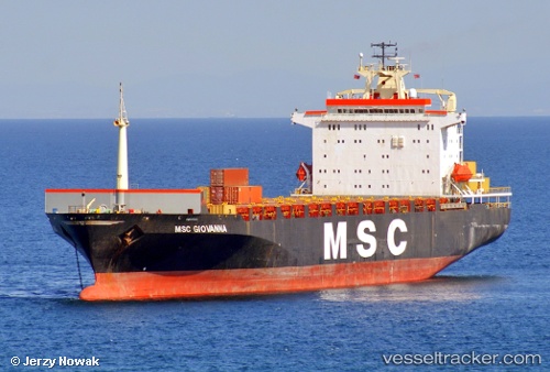 vessel Msc Giovanna IMO: 8505836, Container Ship
