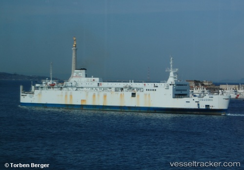 vessel Logudoro IMO: 8506555, Passenger Ro Ro Cargo Ship
