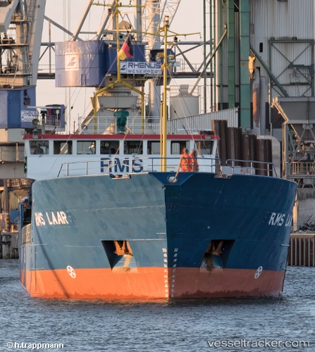 vessel Rms Laar IMO: 8508400, General Cargo Ship
