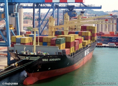 vessel Msc Augusta IMO: 8512891, Container Ship
