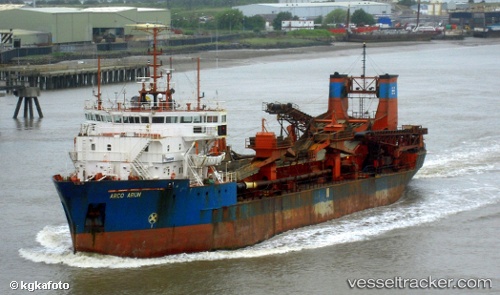 vessel Mont Blanc IMO: 8513431, Dredger
