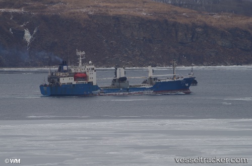 vessel Simfoniya IMO: 8516627, Refrigerated Cargo Ship
