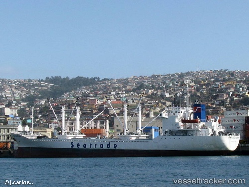 vessel NOVA CALEDONIA IMO: 8518807, Refrigerated Cargo Ship