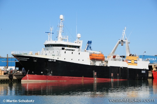 vessel Ocean Breaker IMO: 8519552, Fish Carrier
