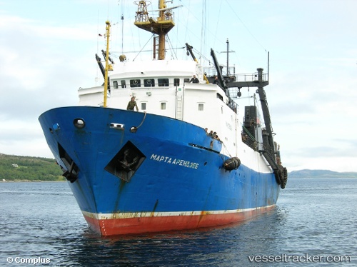 vessel Marta Arendzee IMO: 8522250, Fishing Vessel
