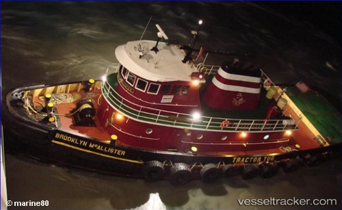 vessel Brooklyn Mcallister IMO: 8602294, Tug
