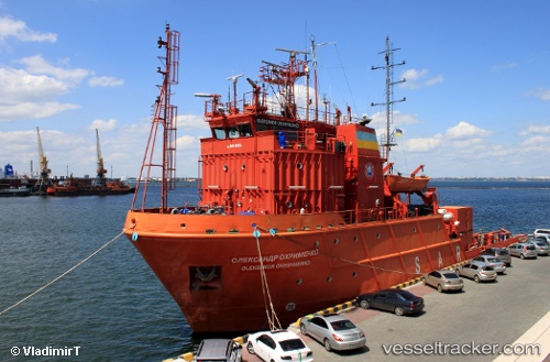 vessel Oleksandr Okhrymenko IMO: 8606496, Tug
