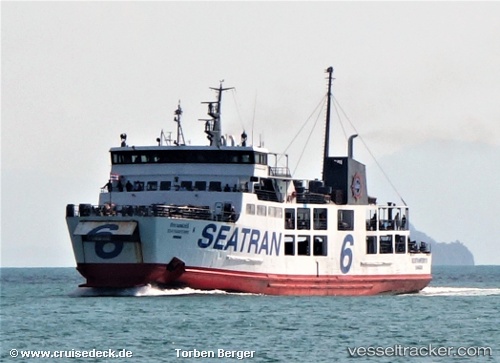 vessel Seatran Ferry6 IMO: 8613504, Passenger Ro Ro Cargo Ship
