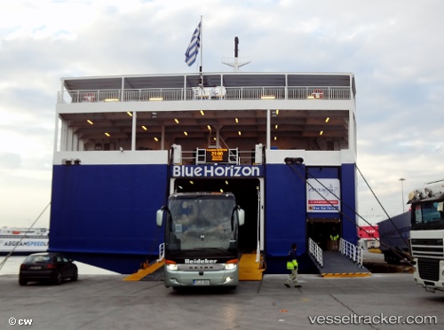 vessel Blue Horizon IMO: 8616336, Passenger Ro Ro Cargo Ship
