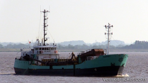 vessel Penfret IMO: 8620387, Hopper Dredger

