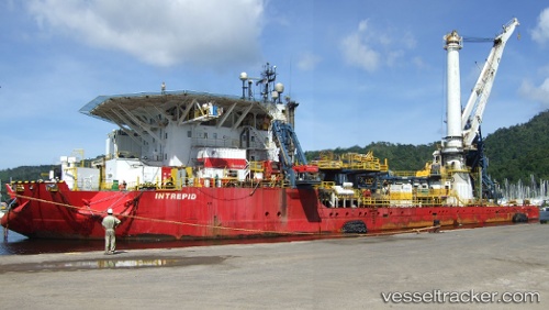 vessel Ocean Intrepid IMO: 8641939, Barge Carrier
