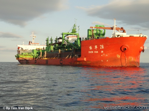 vessel Zhen Hua 28 IMO: 8700266, Heavy Load Carrier
