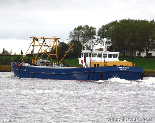 vessel De Zeemeermin IMO: 8704016, Fishing Vessel
