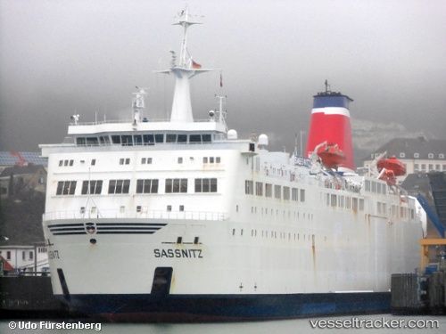vessel 'SASSNITZ' IMO: 8705383, 