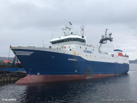vessel Kareliaii IMO: 8706038, Fishing Vessel
