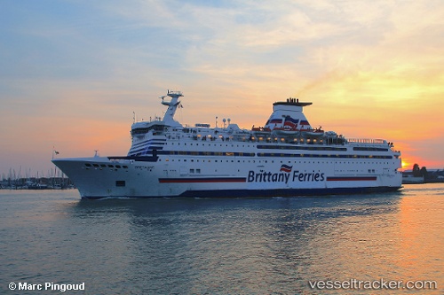 vessel Bretagne IMO: 8707329, Passenger Ro Ro Cargo Ship
