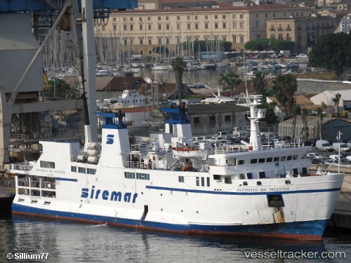 vessel Antonello Da Messina IMO: 8708593, Passenger Ro Ro Cargo Ship
