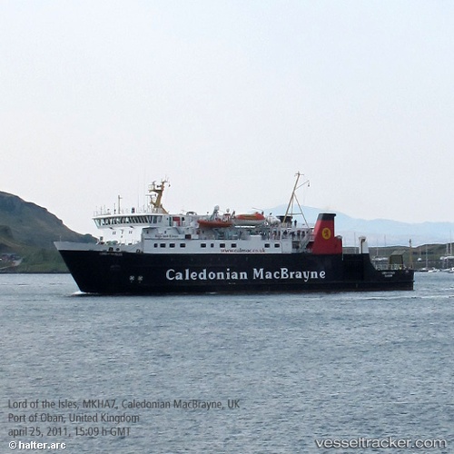 vessel Lord Of The Isles IMO: 8710869, Passenger Ro Ro Cargo Ship
