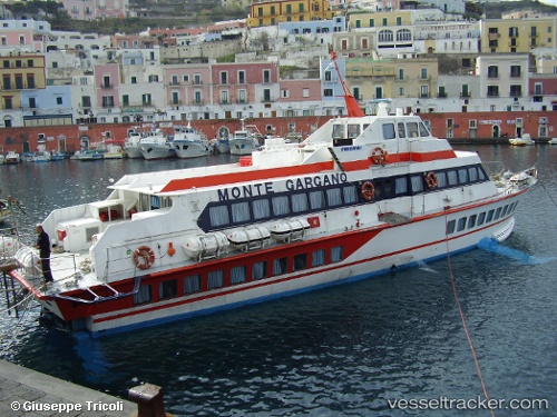 vessel Monte Gargano IMO: 8712623, Passenger Ship
