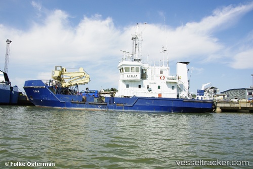 vessel Linja IMO: 8713732, Pollution Control Vessel
