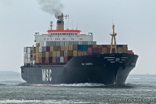 vessel Msc Sabrina IMO: 8714205, Container Ship
