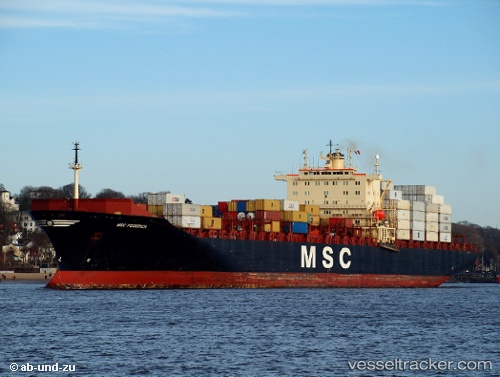 vessel Msc Federica IMO: 8715869, Container Ship
