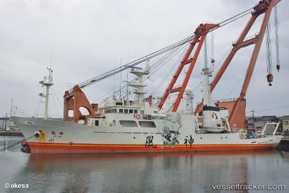 vessel Fujin IMO: 8716112, Research Vessel
