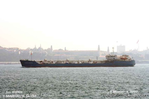 vessel M. Khachepuridze IMO: 8727939, Chemical Oil Products Tanker

