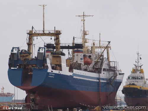 vessel LAZURNYY IMO: 8729664, Fishing Vessel