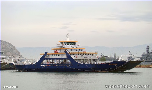 vessel Platitera Thassou IMO: 8734372, Passenger Ro Ro Cargo Ship
