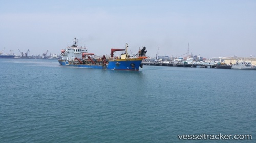 vessel Tshd Navayuga 6 IMO: 8748141, Dredger
