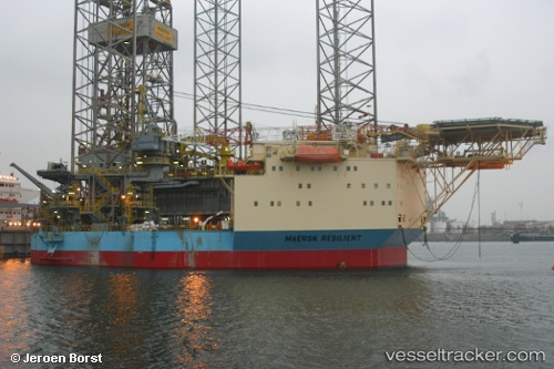 vessel Maersk Resilient IMO: 8768220, Service Ship
